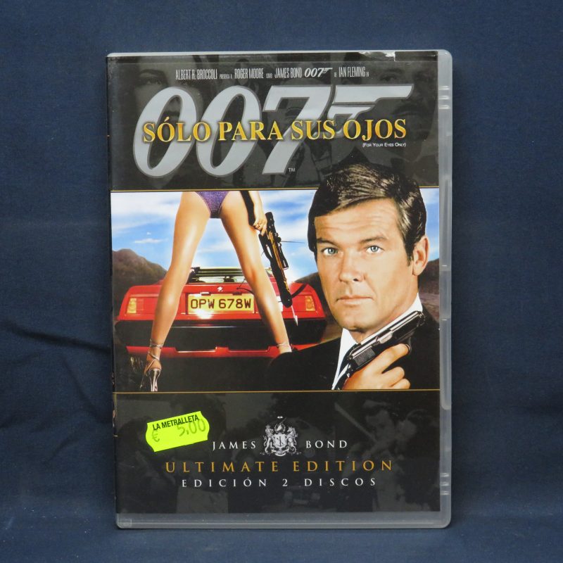 007 SÓLO PARA SUS OJOS - 2 DVD