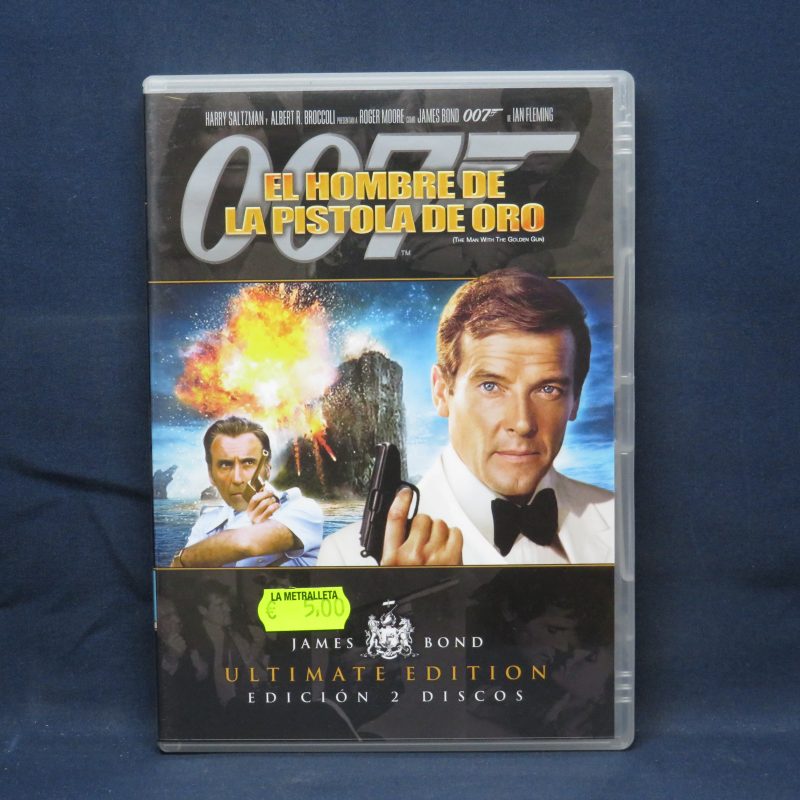EL HOMBRE DE A PISTOLA DE ORO - 2 DVD