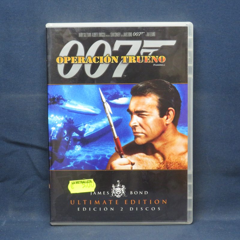 007 OPERACIÓN TRUENO - 2 DVD
