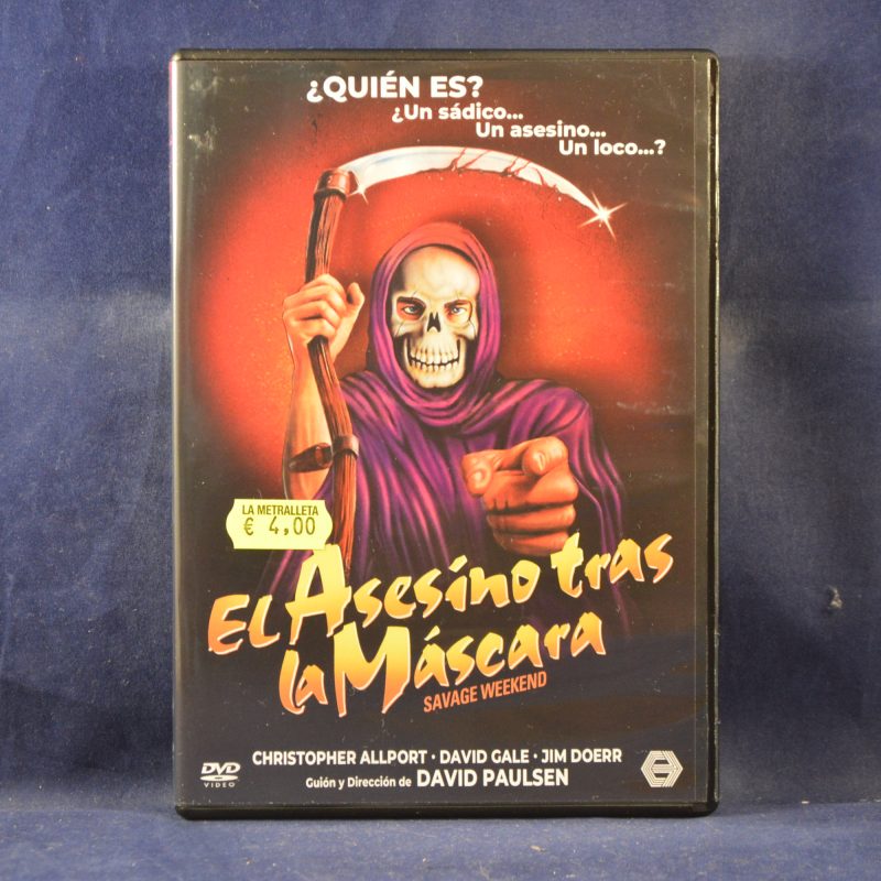 EL ASESINO TRAS LA MÁSCARA - DVD