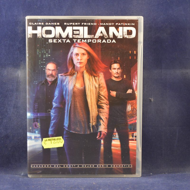 HOMELAND - SEXTA TEMPORADA - 4 DVD