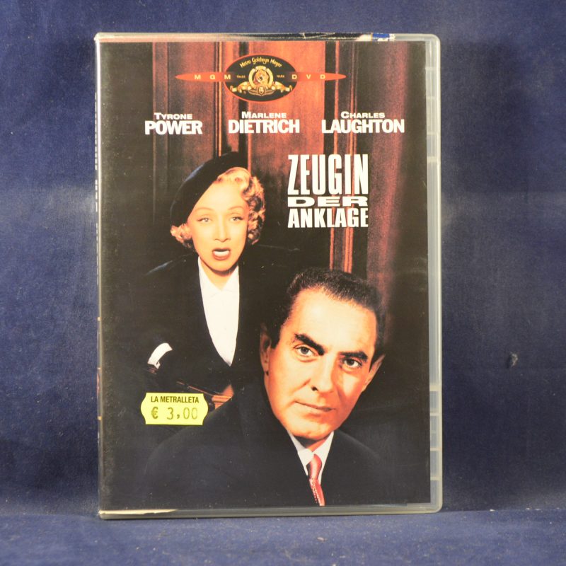 ZEUGIN DER ANKLAGE - DVD