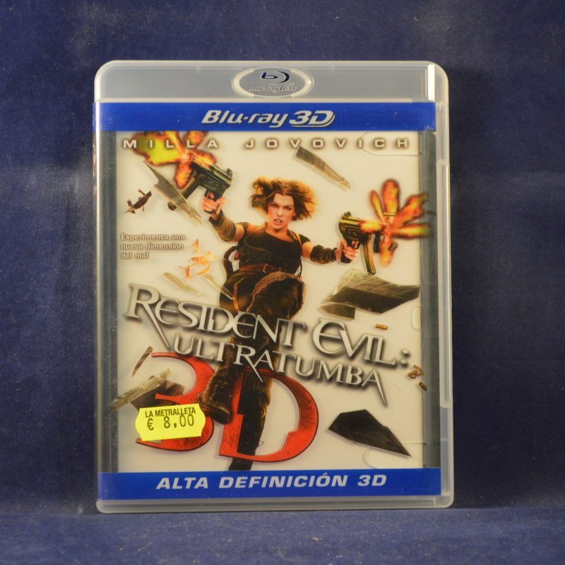 RESIDENT EVIL ULTRATUMBA - BLU-RAY 3D