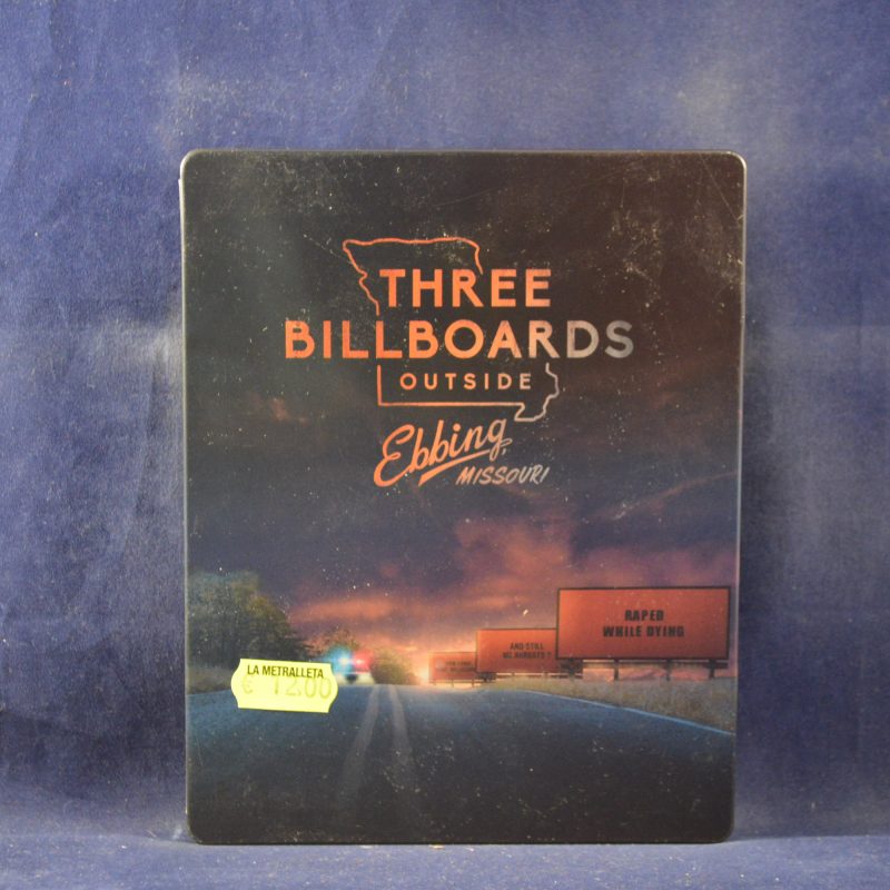 THREE BILLBOARDS OUTSIDE : EBBING, MISSOURI - DVD CAJA METÁLICA