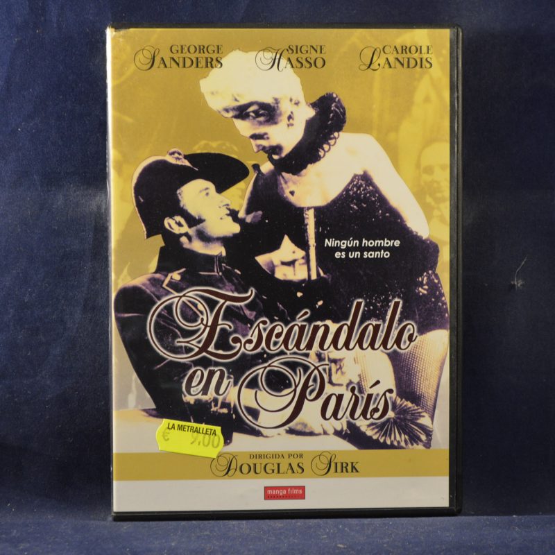 ESCÁNDALO EN PARÍS - DVD