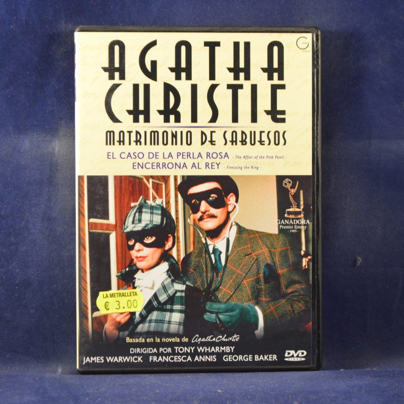 AGATHA CHRISTIE : MATRIMONIO DE SABUESOS - EL CASO DE LA PERLA ROSA / ENCERRONA AL REY - DVD