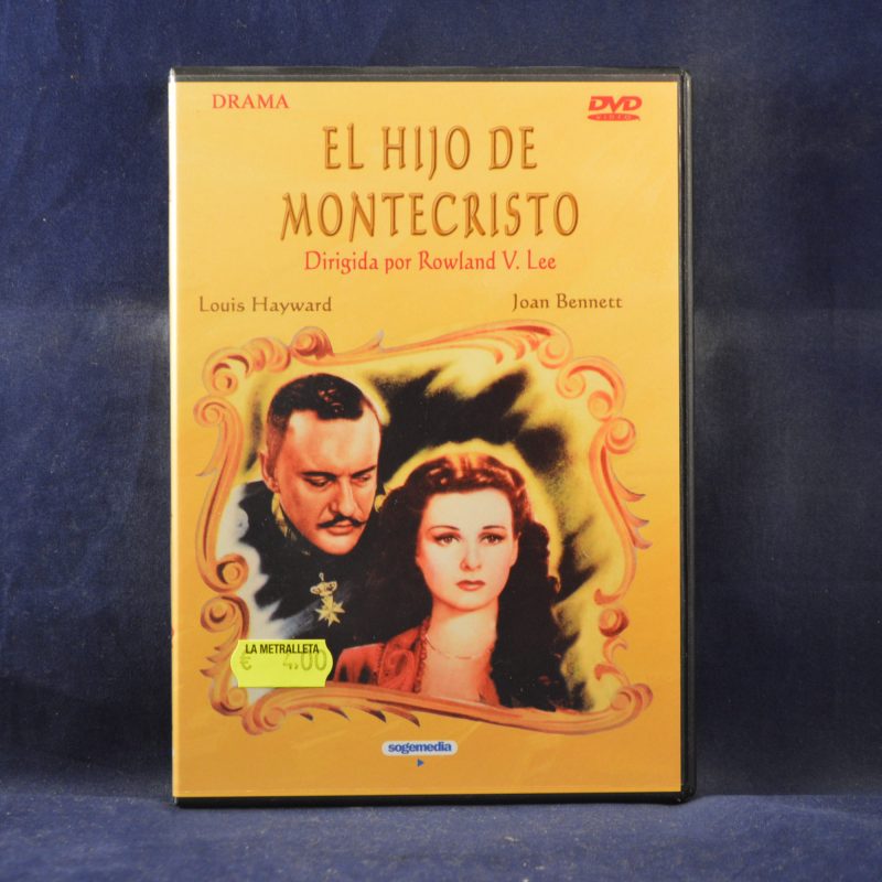 EL HIJO DE MONTECRISTO - DVD