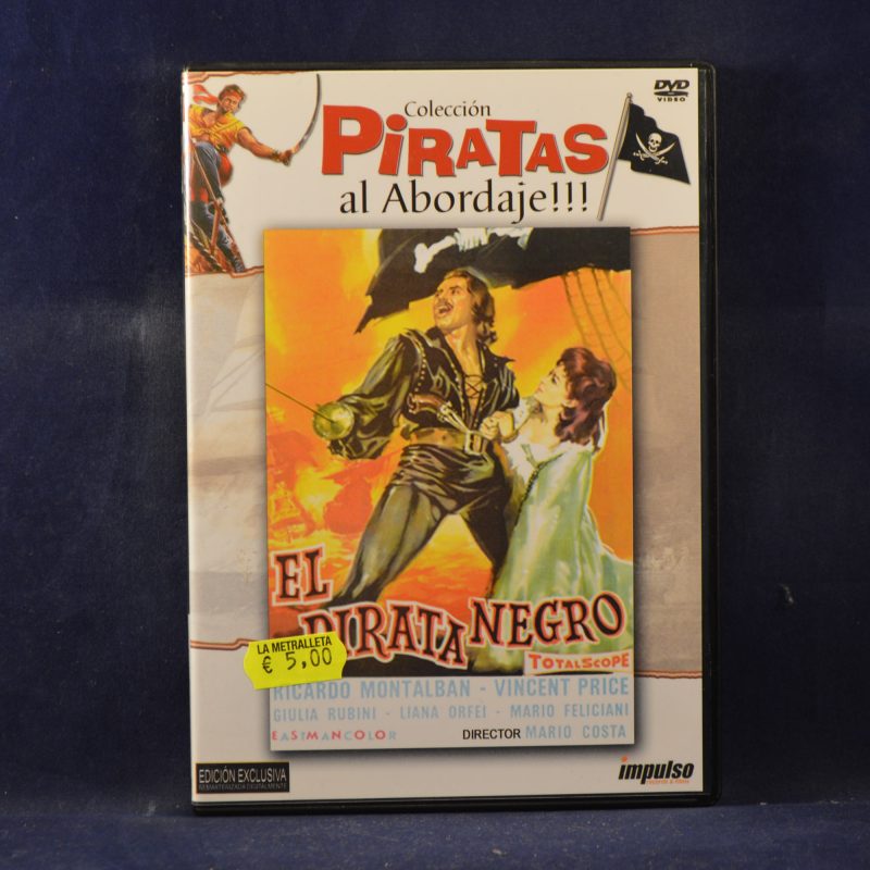 EL PIRATA NEGRO - DVD