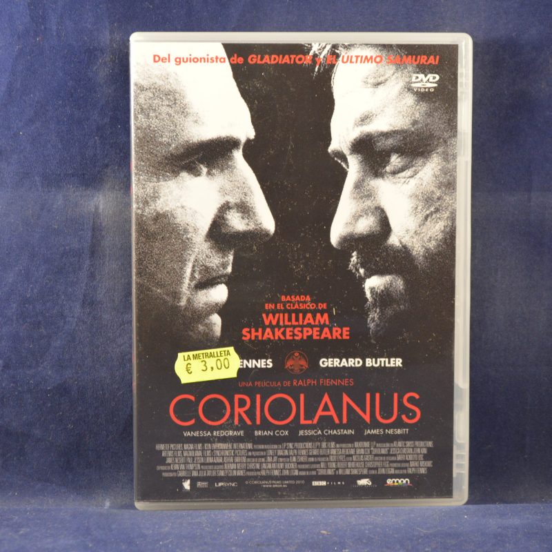 CORIOLANUS - DVD