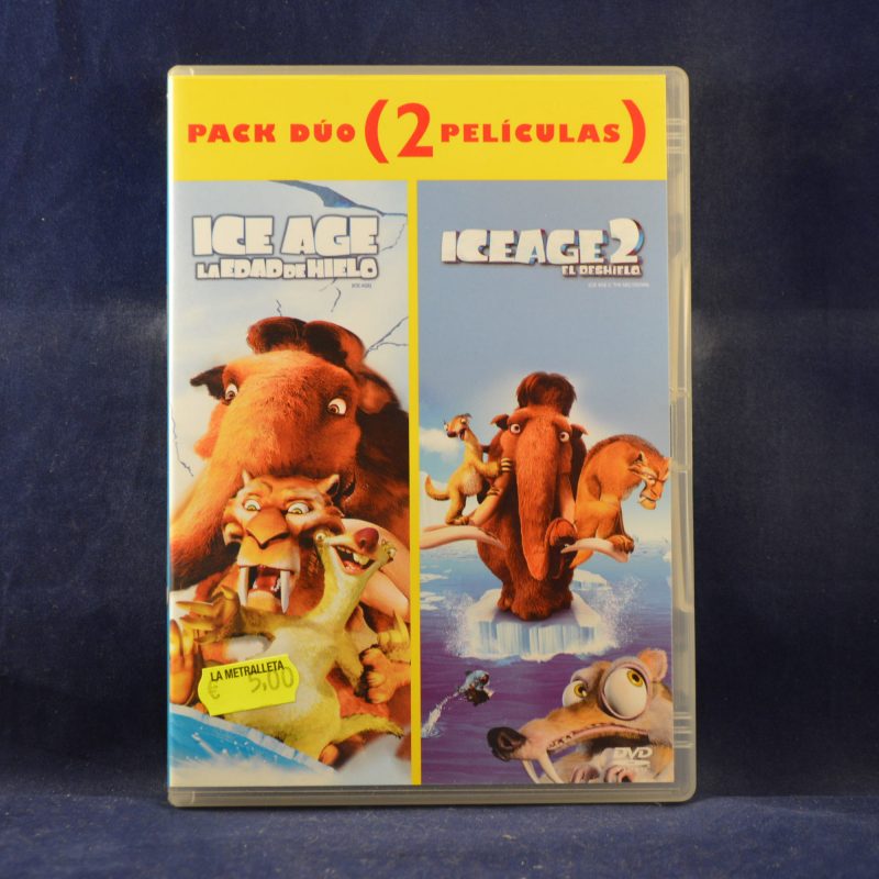 ICE AGE : LA EDAD DE HIELO / ICE AGE 2 : EL DESHIELO - 2 DVD