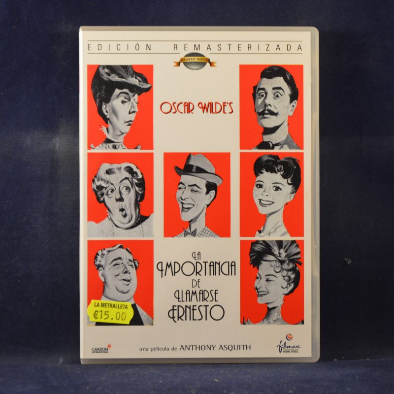 LA IMPORTANCIA DE LLAMARSE ERNESTO - DVD