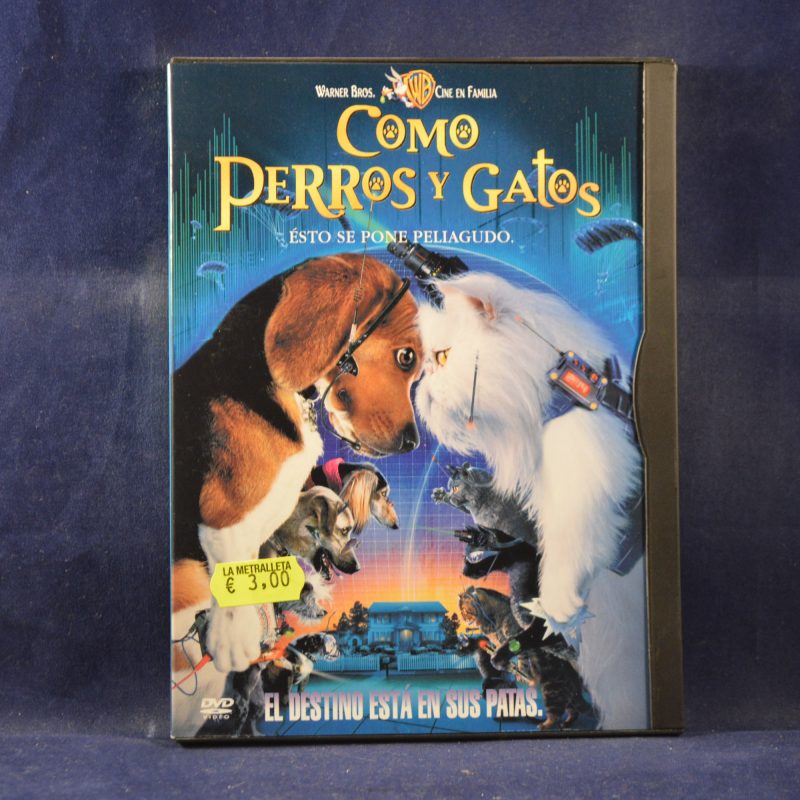 COMO PERROS Y GATOS - DVD