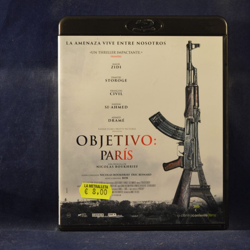 OBJETIVO : PARÍS - BLU-RAY