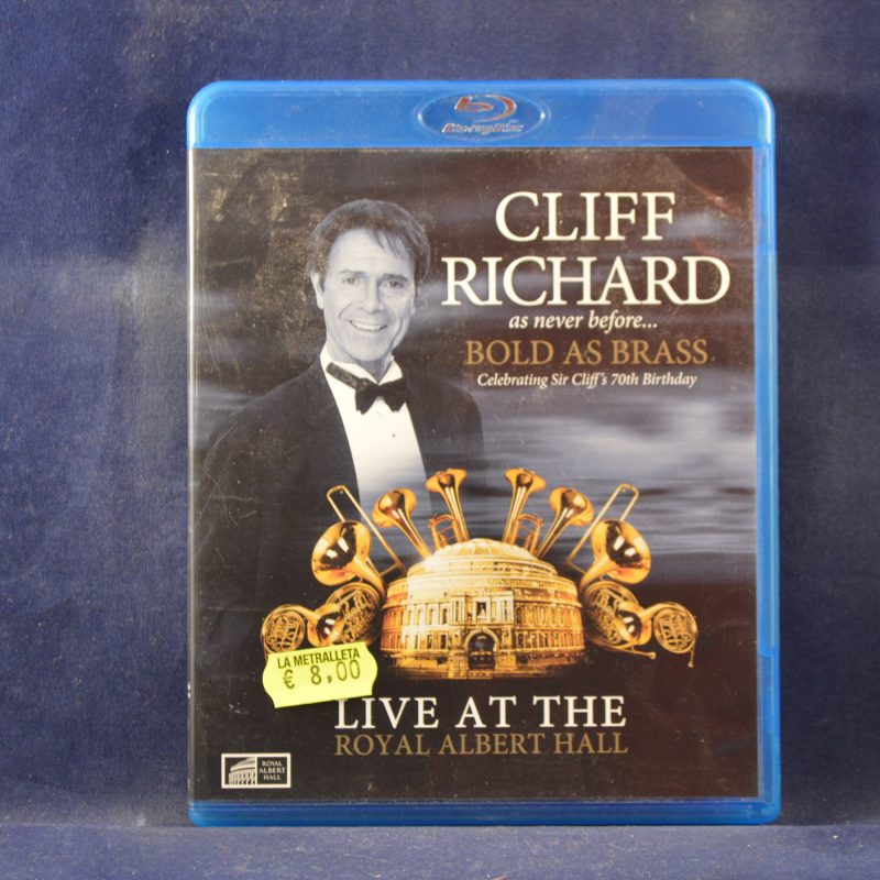 CLIFF RICHARD AS NEVER BEFORE... BOLD AS BRASS - BLU-RAY