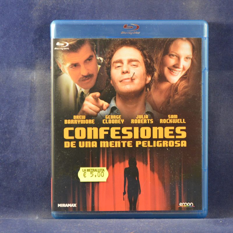 CONFESIONES DE UNA MENTE PELIGROSA - BLU-RAY