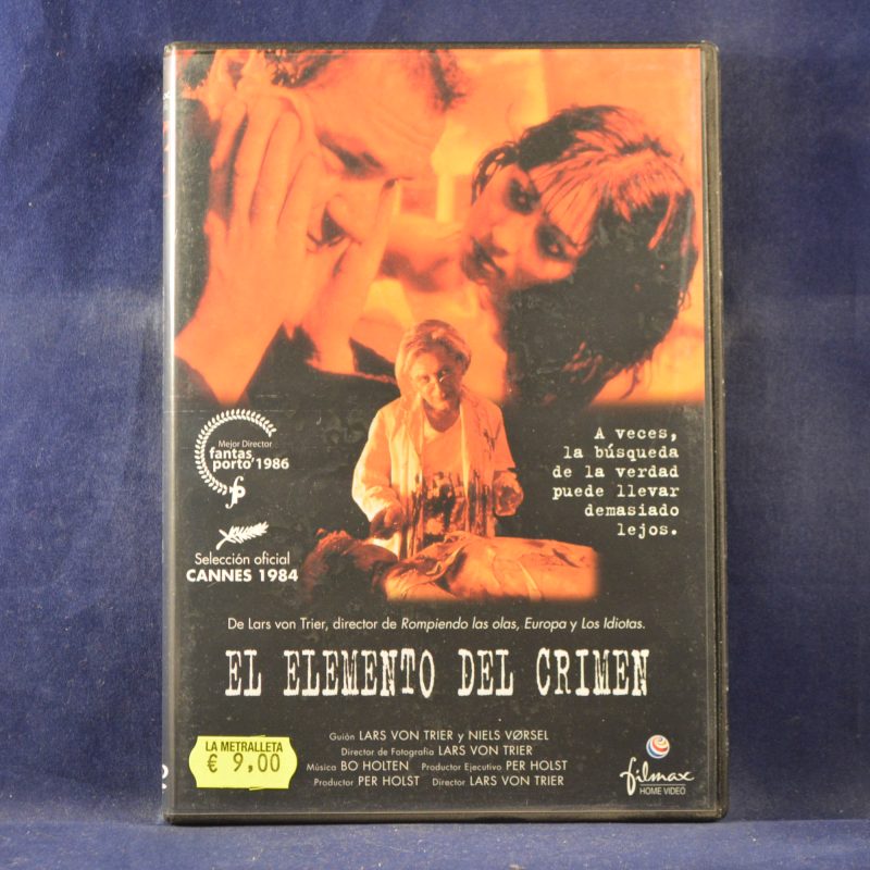 EL ELEMENTO DEL CRIMEN - DVD