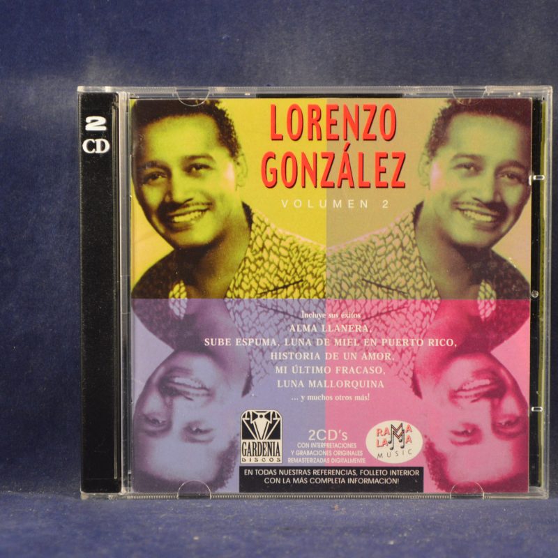 LORENZO GONZÁLEZ - VOLUMEN 2 - 2 CD RAMA LAMA