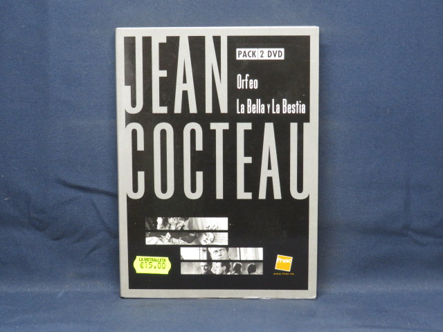 ORFEO - LA BELLA Y LA BESTIA - JEAN COCTAU  - DVD