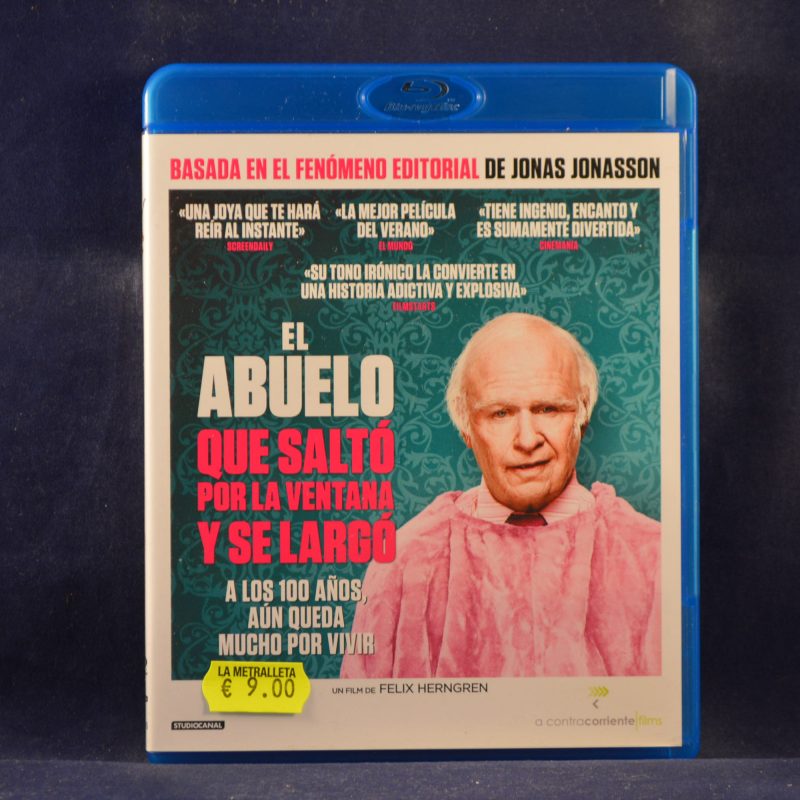 EL ABUELO QUE SALTÓ POR LA VENTANA Y SE LARGÓ - BLU-RAY
