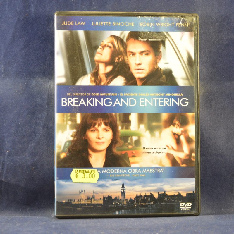 BREAKING AND ENTERING - DVD