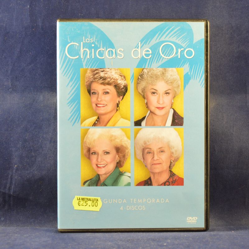 LAS CHICAS DE ORO - SEGUNDA TEMPORADA - 4 DVD