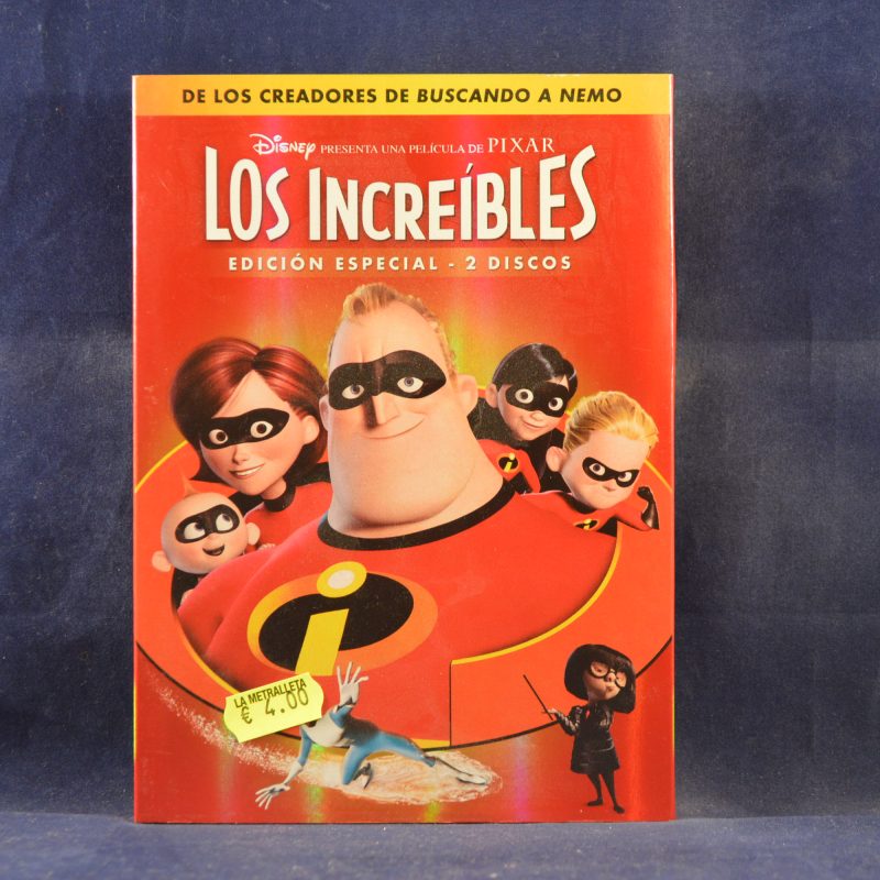 LOS INCREÍBLES - EDICIÓN ESPECIAL - 2 DVD
