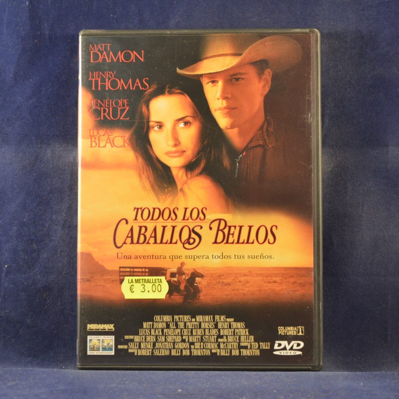 TODOS LOS CABALLOS BELLOS - DVD