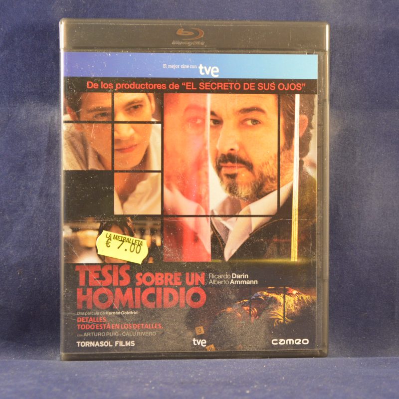 TESIS SOBRE UN HOMICIDIO - BLU-RAY