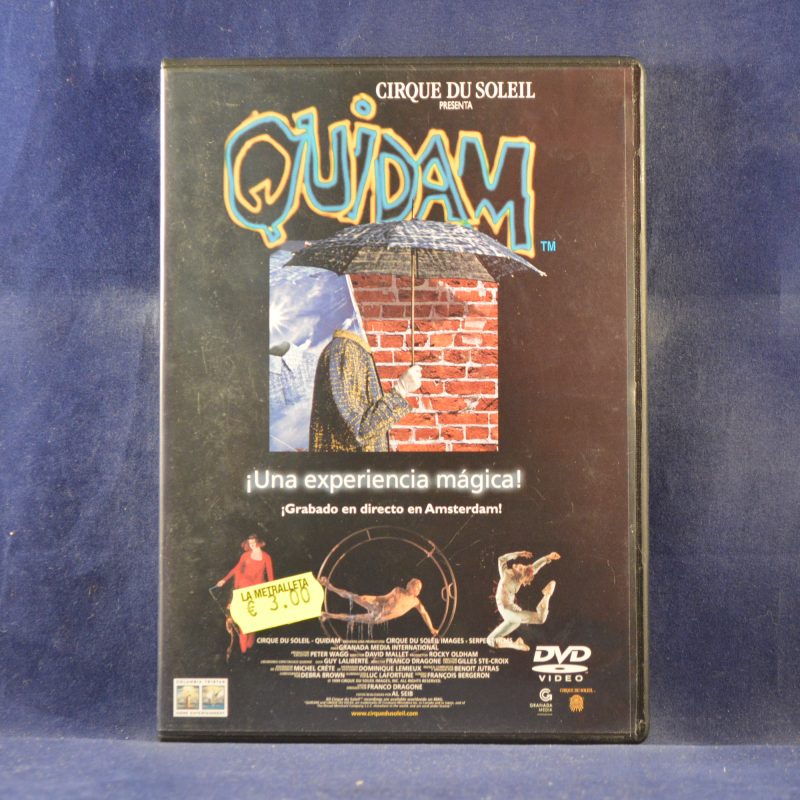 QUIDAM - ¡UNA EXPERIENCIA MÁGICA! - DVD