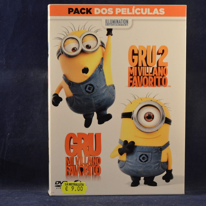 GRU MI VILLANO FAVORITO / GRU 2 MI VILLANO FAVORITO - 2 DVD