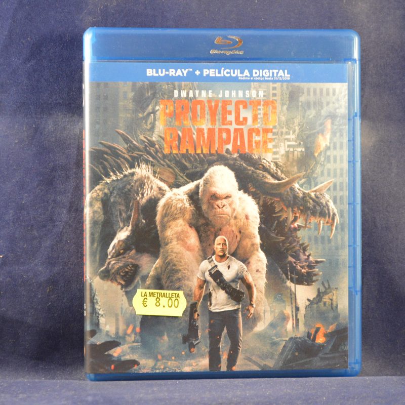 PROYECTO RAMPAGE - BLU-RAY