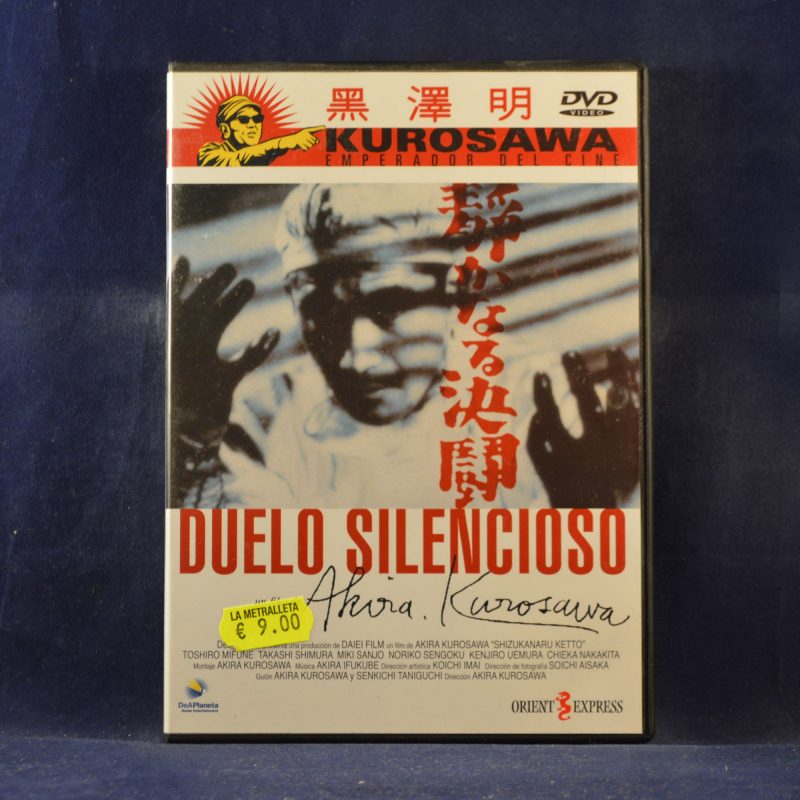 AKIRA KUROSAWA - DUELO SILENCIOSO - DVD