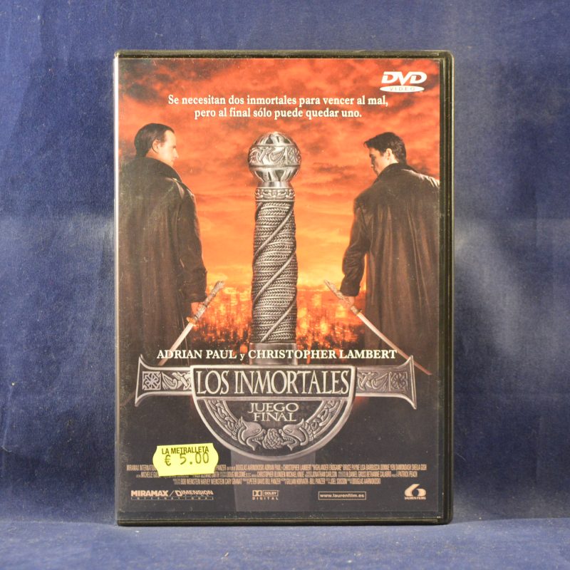 LOS INMORTALES : JUEGO FINAL - DVD