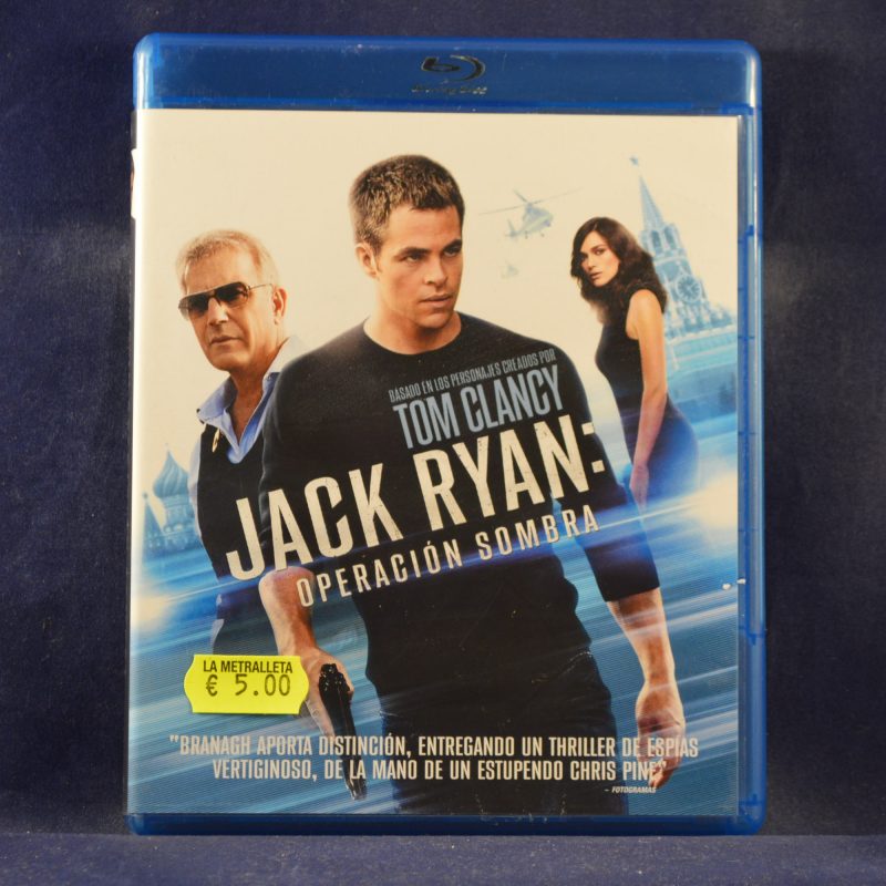 JACK RYAN : OPERACIÓN SOMBRA - BLU-RAY