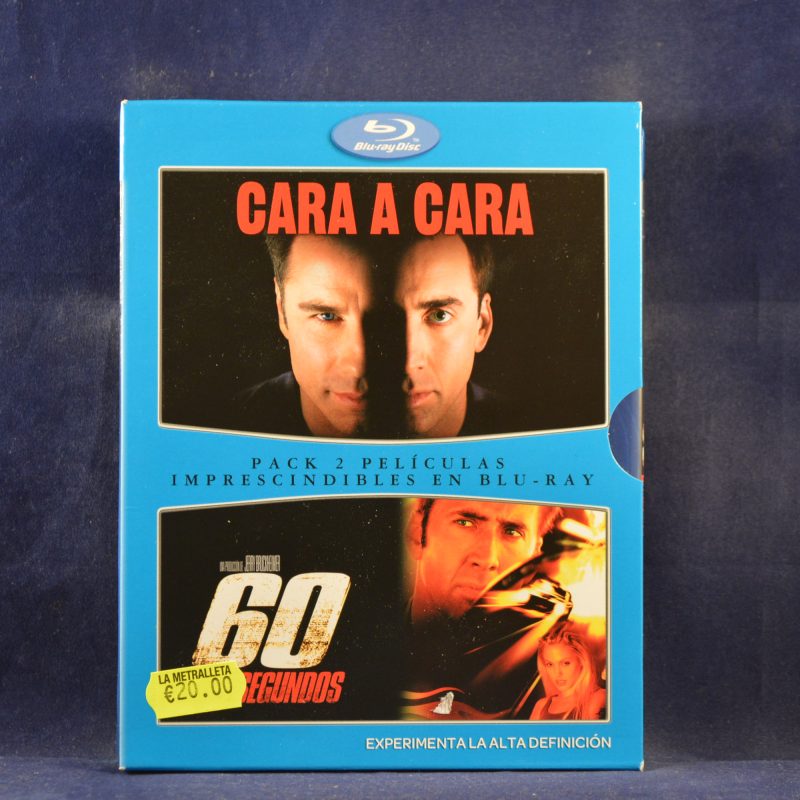 CARA A CARA / 60 SEGUNDOS - 2 BLU-RAY