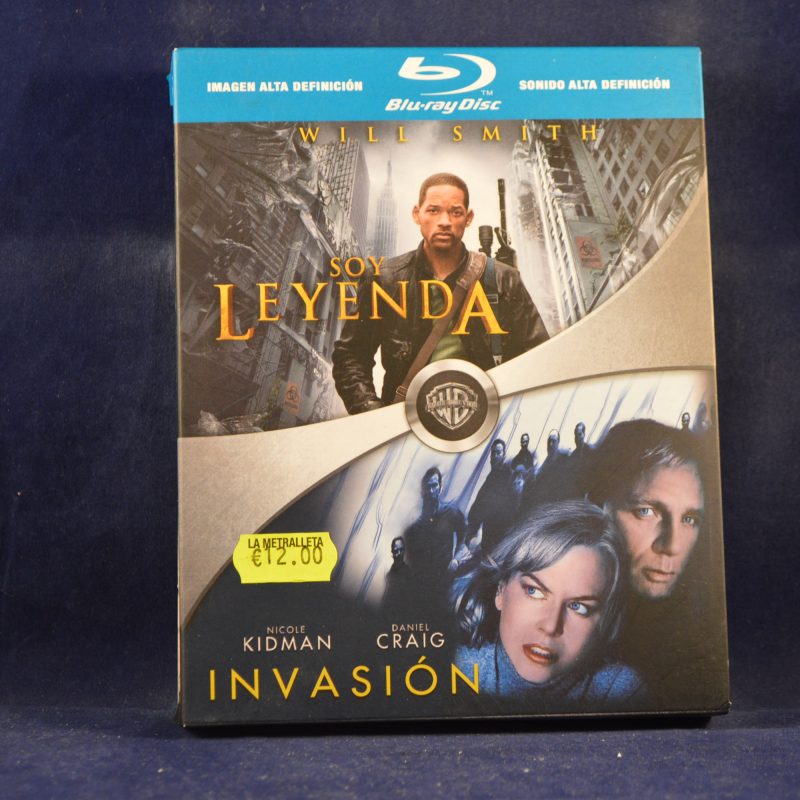 SOY LEYENDA / INVASIÓN - 2 BLU-RAY