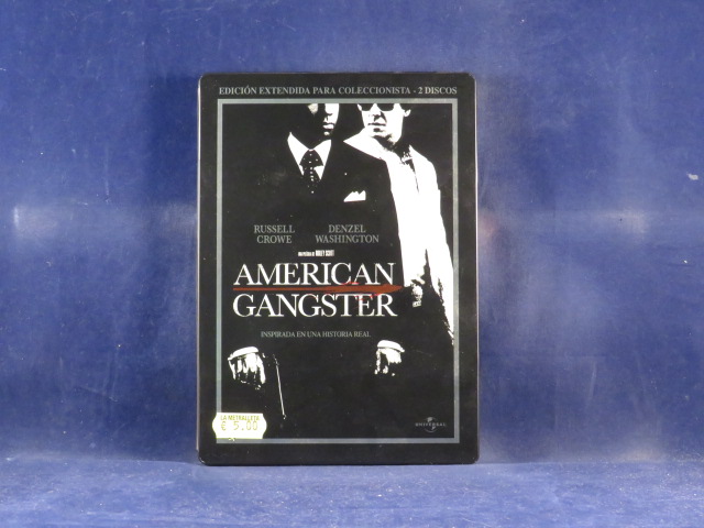 AMERICAN GANGSTER - DVD CAJA METÁLICA