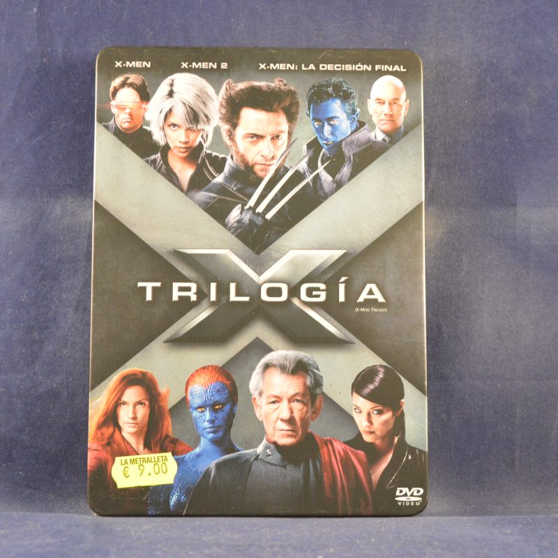 TRILOGÍA X-MEN - X-MEN / X-MEN 2 / X-MEN LA DECISIÓN FINAL - 3 DVD CAJA METÁLICA