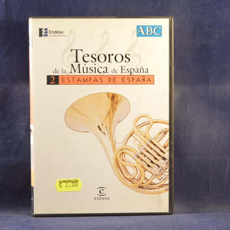 TESOROS DE LA MÚSICA DE ESPAÑA : 2 - ESTAMPAS DE ESPAÑA - DVD MUSICAL