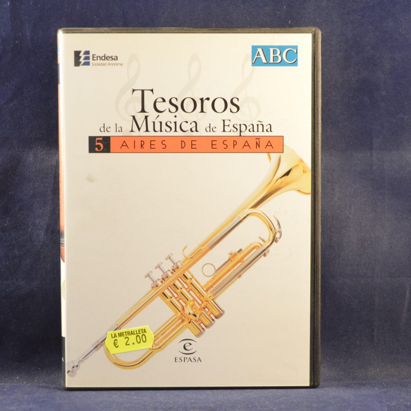 TESOROS DE LA MÚSICA DE ESPAÑA : 5 - AIRES DE ESPAÑA - DVD MUSICAL
