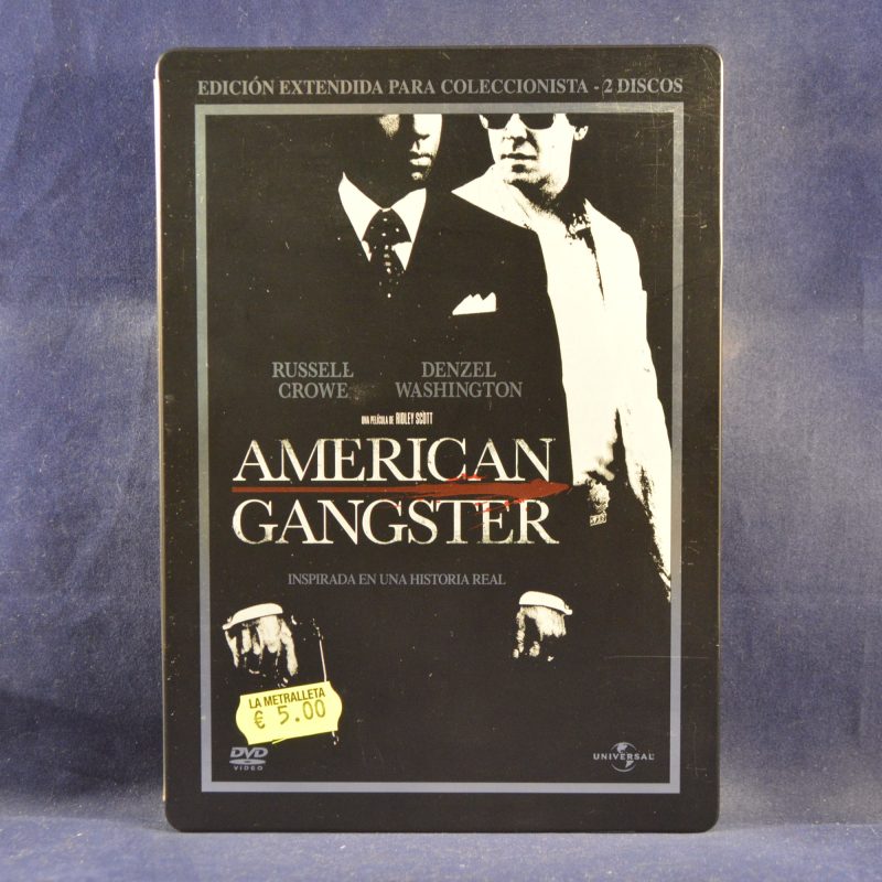 AMERICAN GANGSTER - 2 DVD CAJA METÁLICA