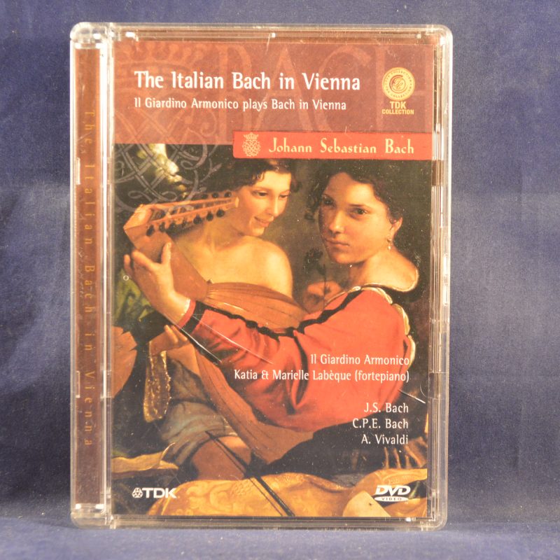 THE ITALIAN BACH IN VIENNA - IL GIARDINO ARMONICO PLAYS BACH IN VIENNA - DVD MUSICAL