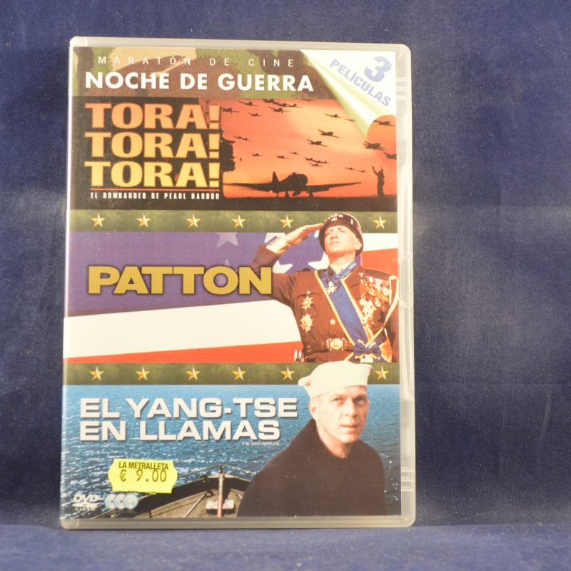 TORA! TORA! TORA! / PATTON / EL YANG-TSE EN LLAMAS - DVD