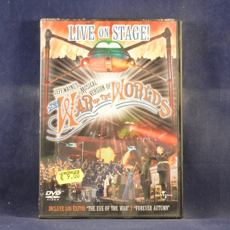 THE WAR OF THE WORLDS ( LIVE ON STAGE ) - DVD