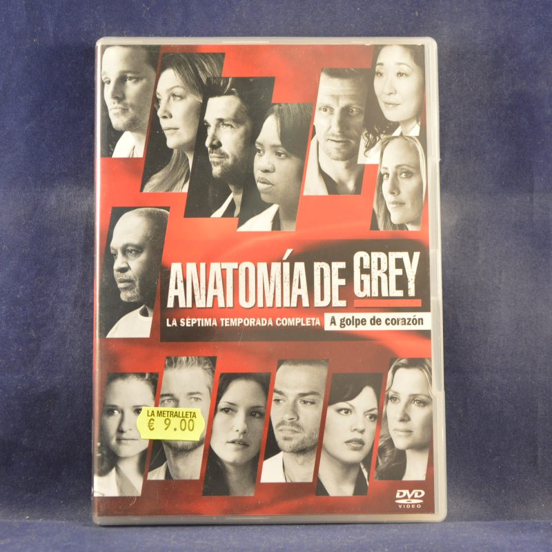 ANATOMÍA DE GREY - LA SÉPTIMA TEMPORADA COMPLETA - 6 DVD