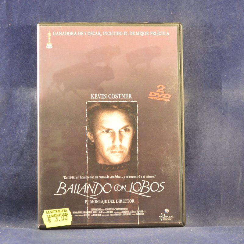 BAILANDO CON LOBOS - 2 DVD