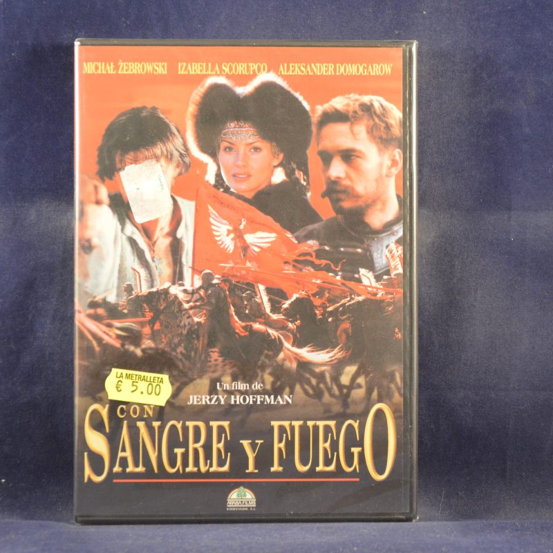 CON SANGRE Y FUEGO - DVD
