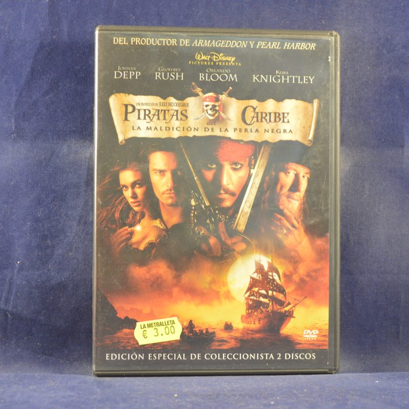 PIRATAS DEL CARIBE : LA MALDICIÓN DE LA PERLA - DVD