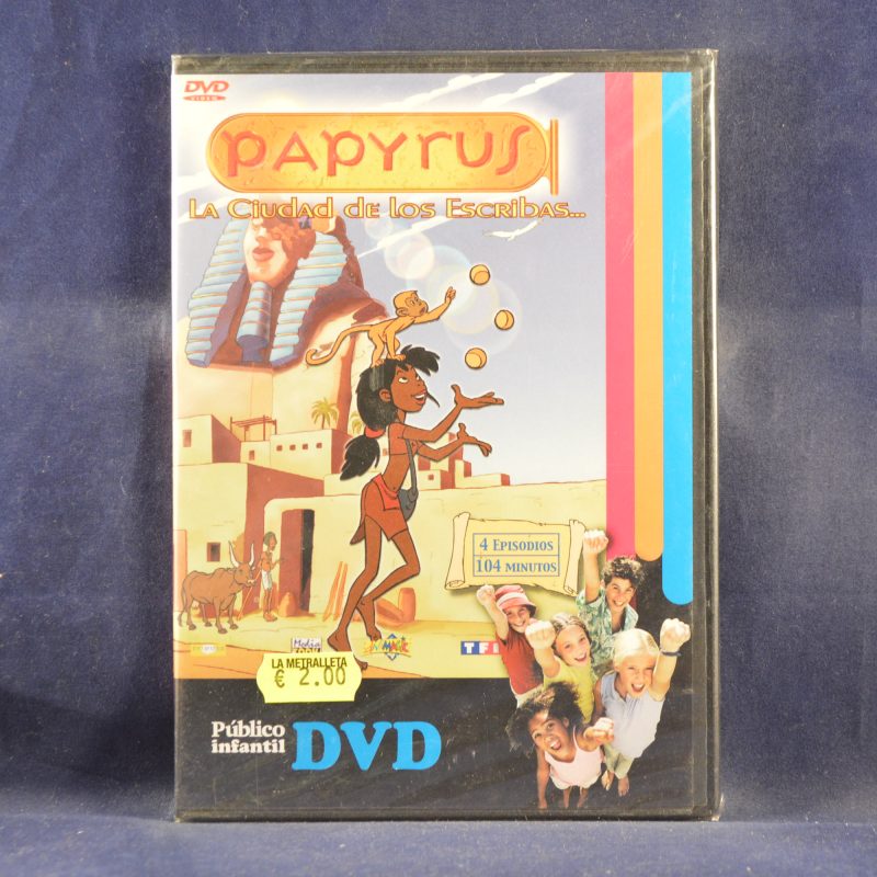 PAPYRUS · LA CIUDAD DE LOS ESCRIBAS - DVD CAJA FINA