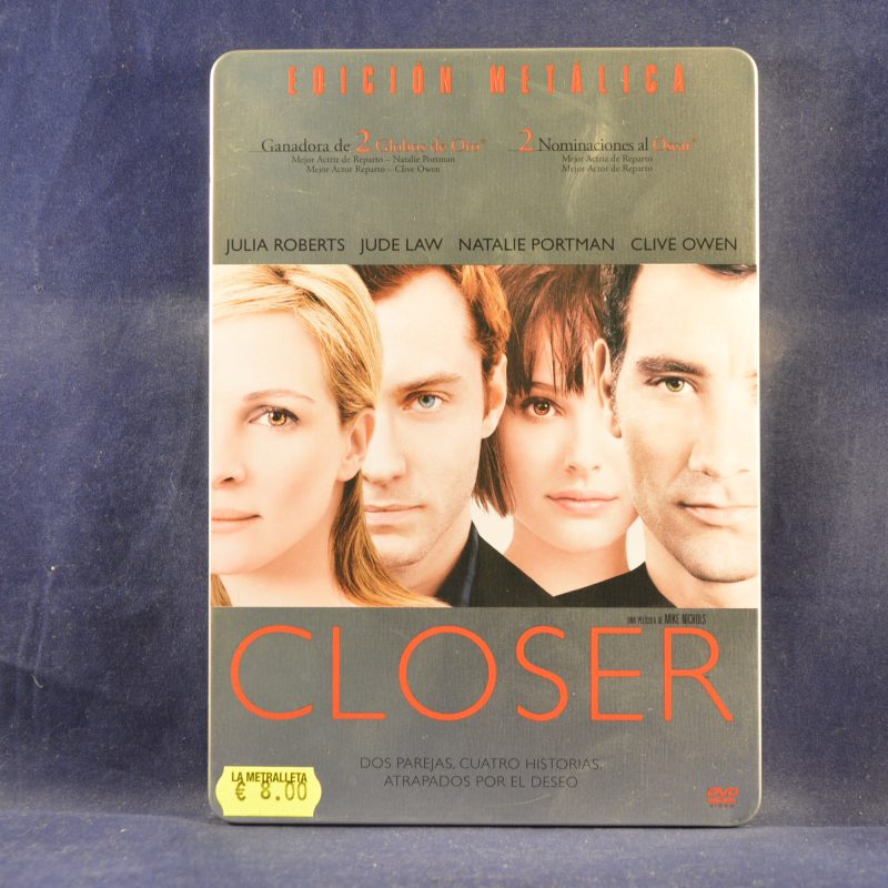 CLOSER - DVD CAJA METÁLICA